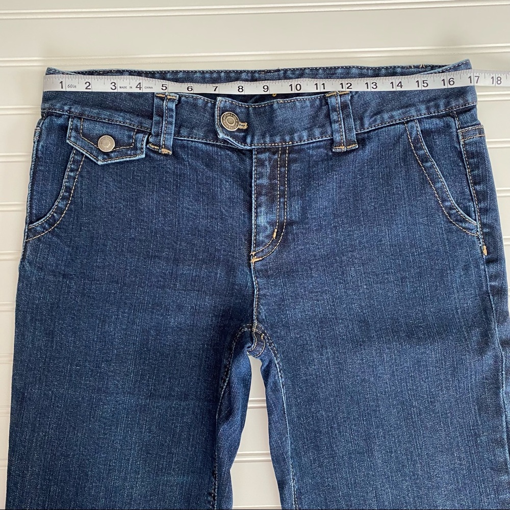 Ann Taylor Modern Fit Lindsay Waist Denim Capri Jeans Women’s Size 10 - Picture 7 of 12